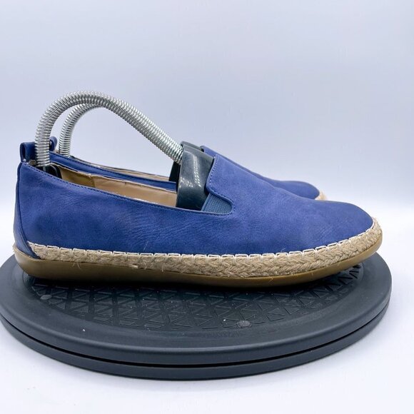 Beacon Womens Terri Faux Leather Slip On Espadrilles shoes size 8.5 - Picture 3 of 9